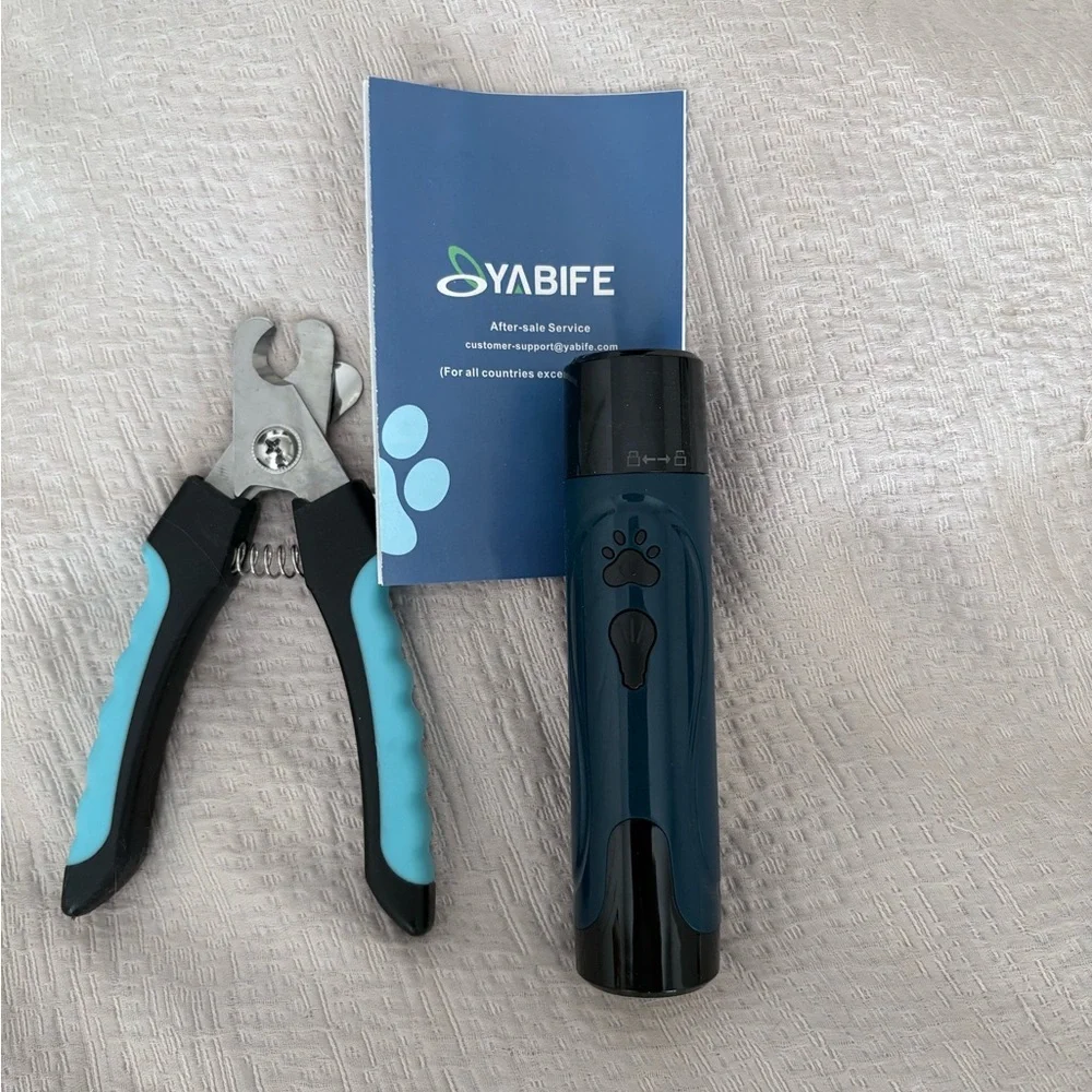 Blue Dog Grooming Clippers and Nail Trimmer Set